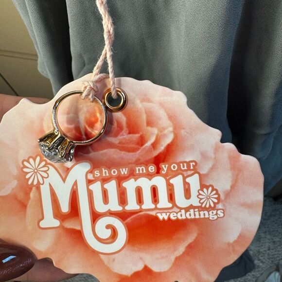 NWT Show Me Your MuMu Caitlin ruffled maxi dress size XXS - Picture 15 of 15